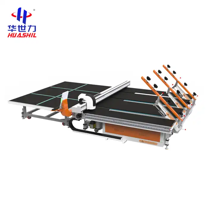 Cutting machine for glass